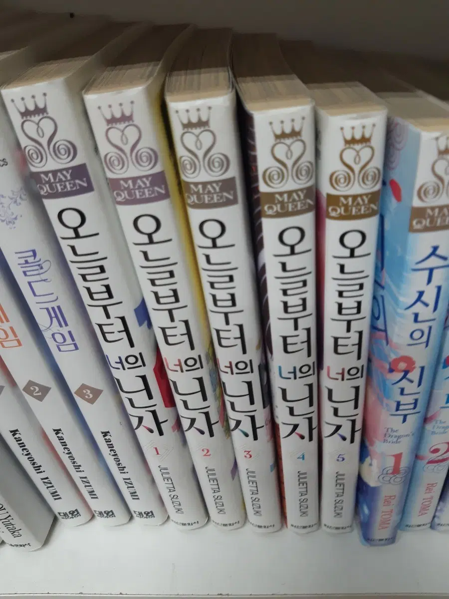 오늘부터 너의 닌자 1-5 중고만화책 만화짱많아 프로안전상점