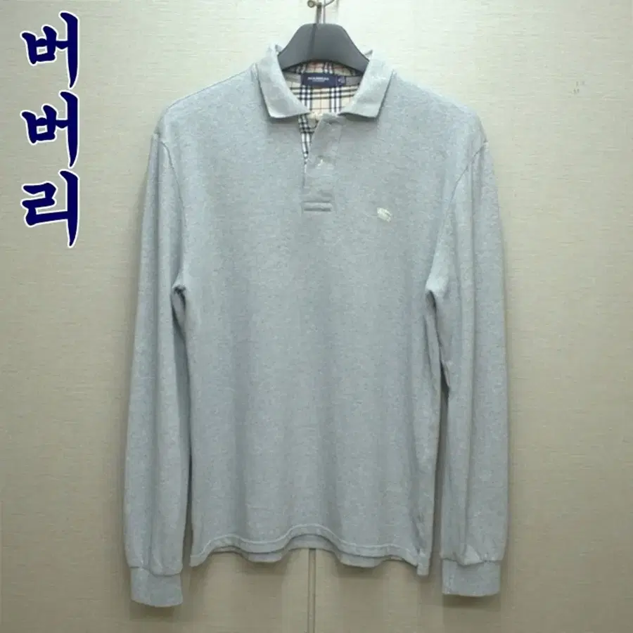 0364-버버리(100)춘추 남성 순면 긴팔카라티셔츠/바이셀