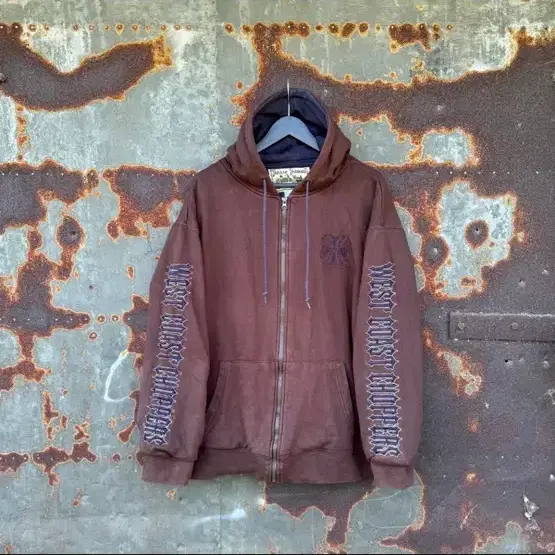 웨스트 코스트 차퍼스 후드집업 west coast choppers hoodie