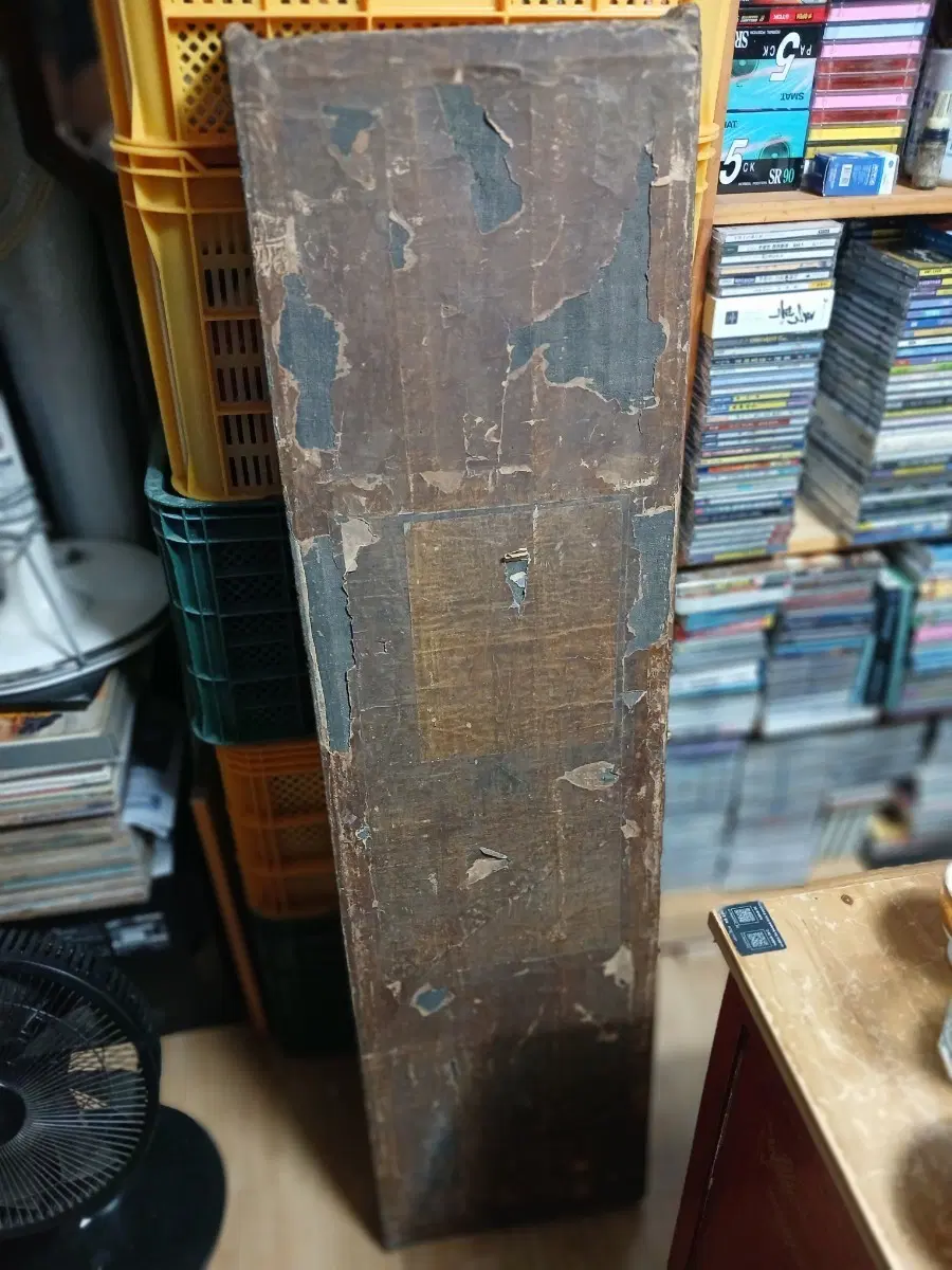 엄청오래된골동민화6폭병풍(앞뒤그림)