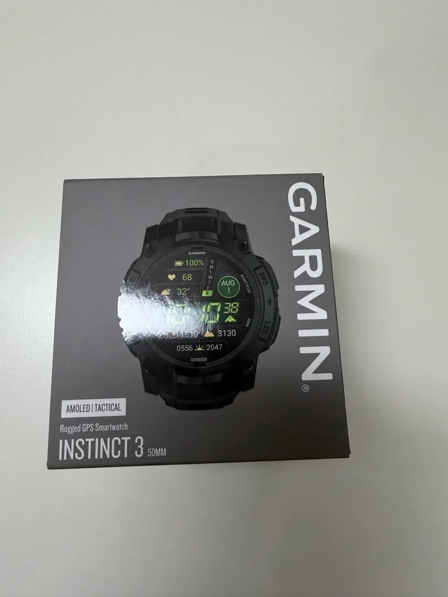 가민 인스팅트3 50mm 아몰레드 택티컬
