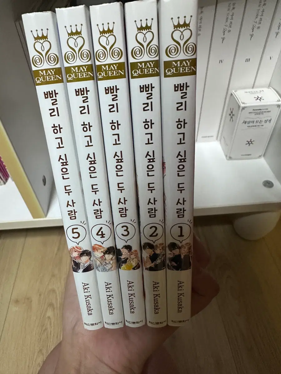 빨리 하고 싶은 두사람 1-5권 일괄