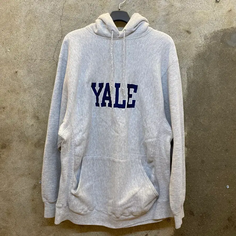 미국 빈티지 YALE 예일 로고 후드티