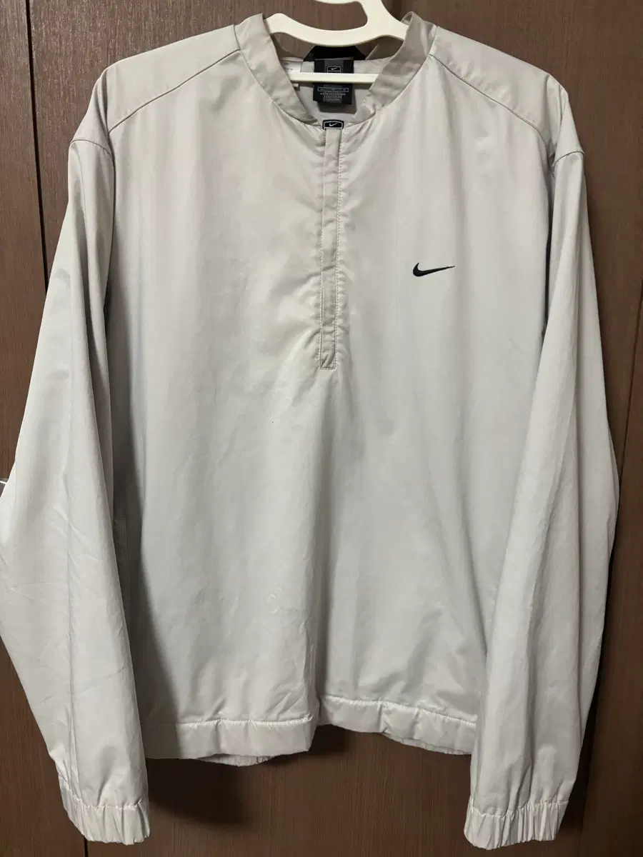 NIKE 올드스쿨 나이키 골프 라이트 그레이 웜업 아노락 M