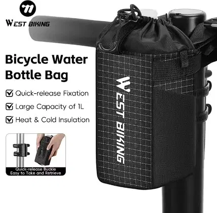 (새상품)자전거 스템백 핸들바 가방 물통 거치대 미니벨로 MTB 로드 픽시