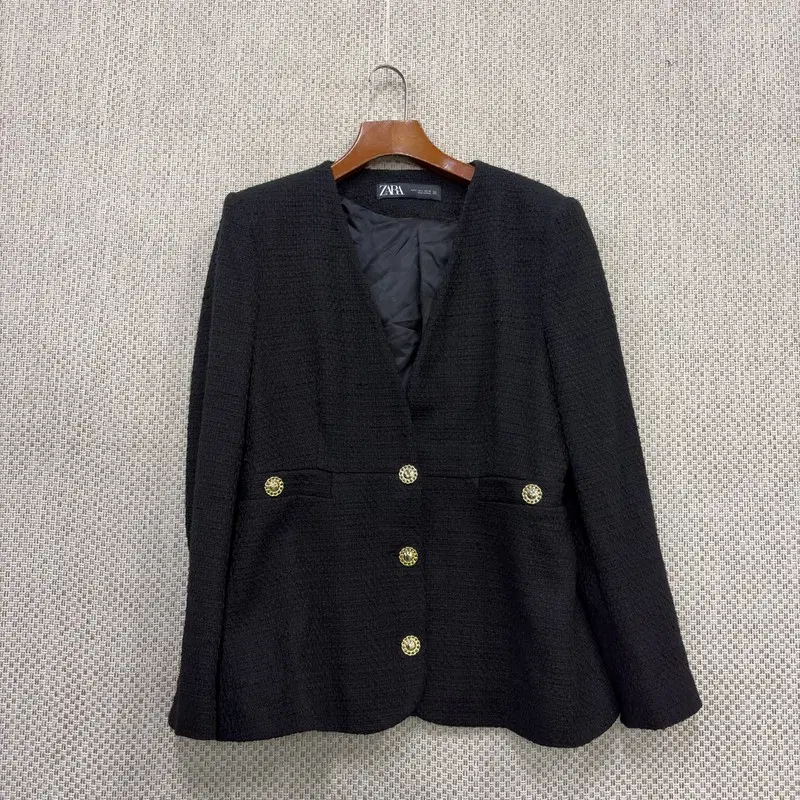 자라 ZARA 트위드 자켓 L H07674