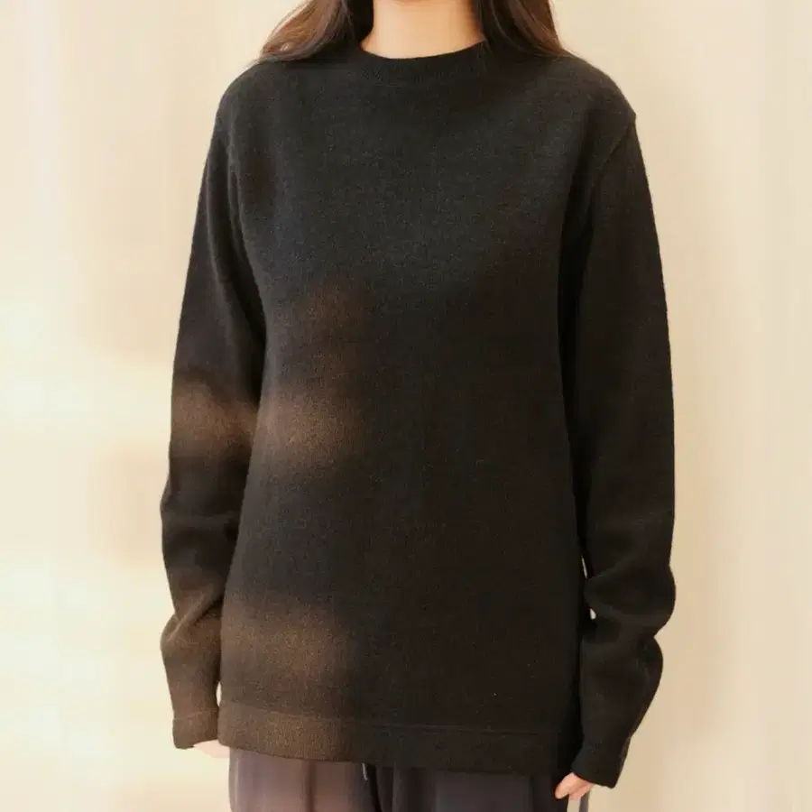 MHL 마가렛호웰 17AW 울 코튼 블렌딩 니트 스웨터
