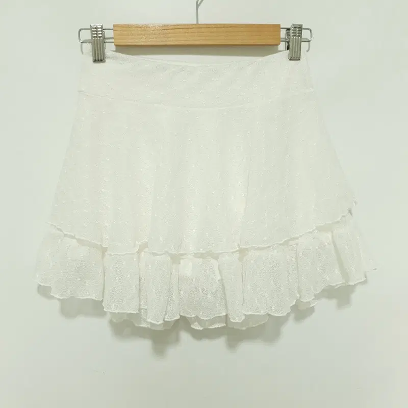 블랙업 레이스 캉캉 스커트 F_S2913