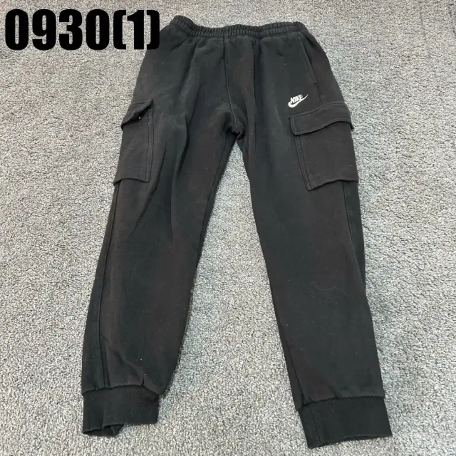 나이키 블랙 카고 조거 팬츠