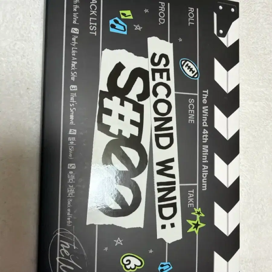 더윈드 미니 4집 앨범 SECOND WIND S#00 친필 싸인 앨범