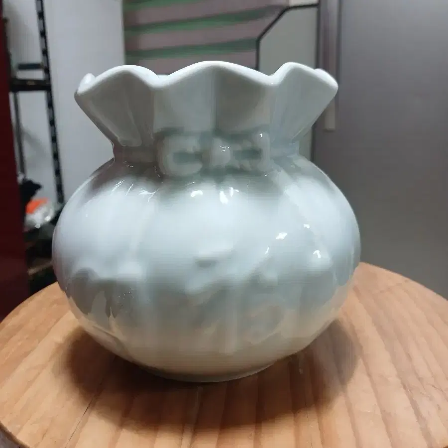 골동복주머니도자기필통