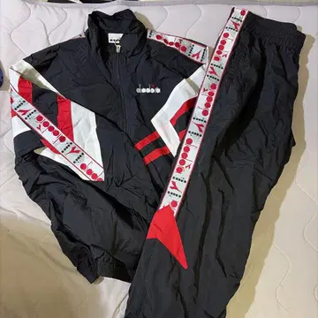 90sdiadora 나일론 자켓 셋업