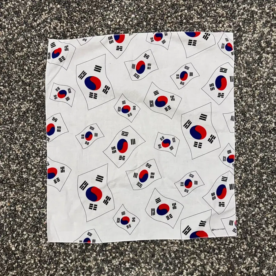 빈티지 태극기 반다나 (52x47cm)
