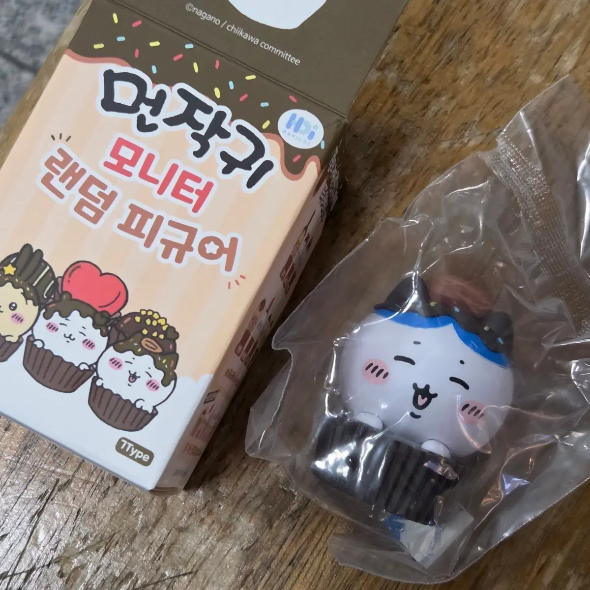 먼작귀 모니터 랜덤 피규어 하치와레