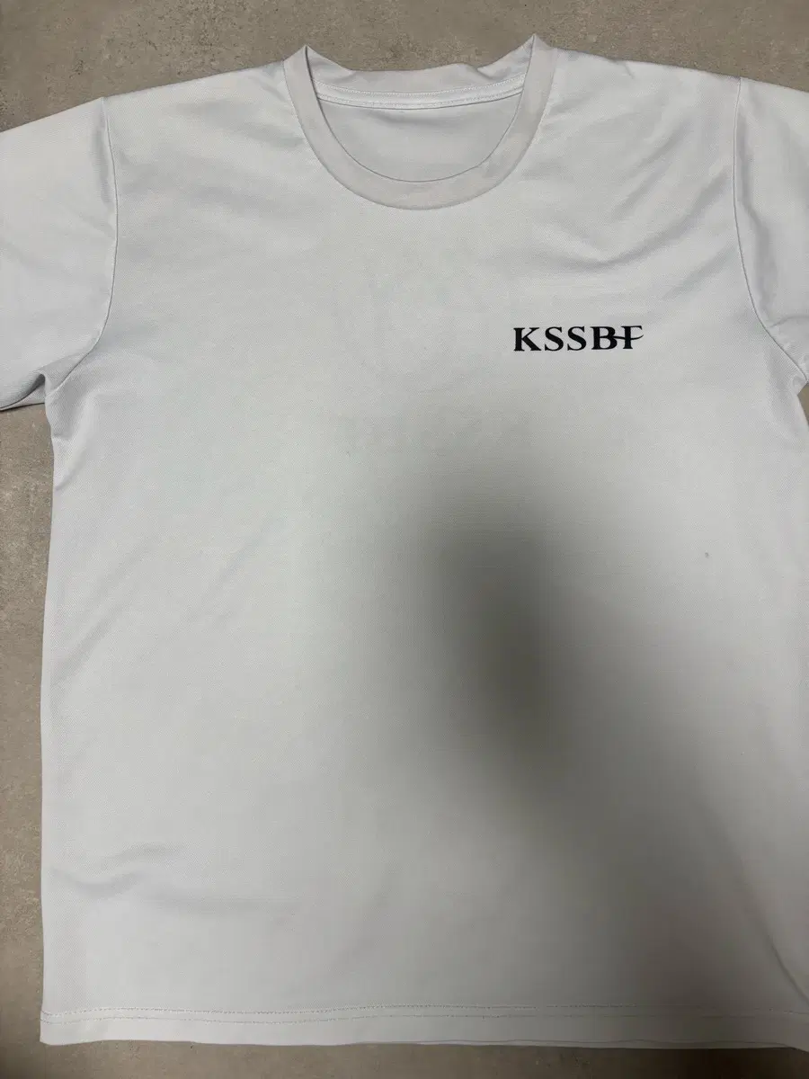 kssbf xl흰색 반팔티 (엘리트)