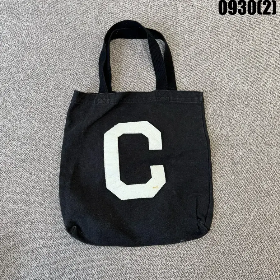 컨버스 에코백 블랙 C 로고
