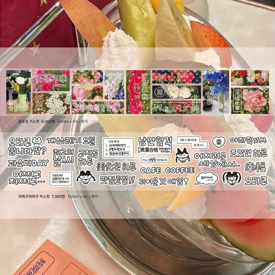[윤구] 꽃수집 / 어쩌구저쩌구 키스컷 띵
