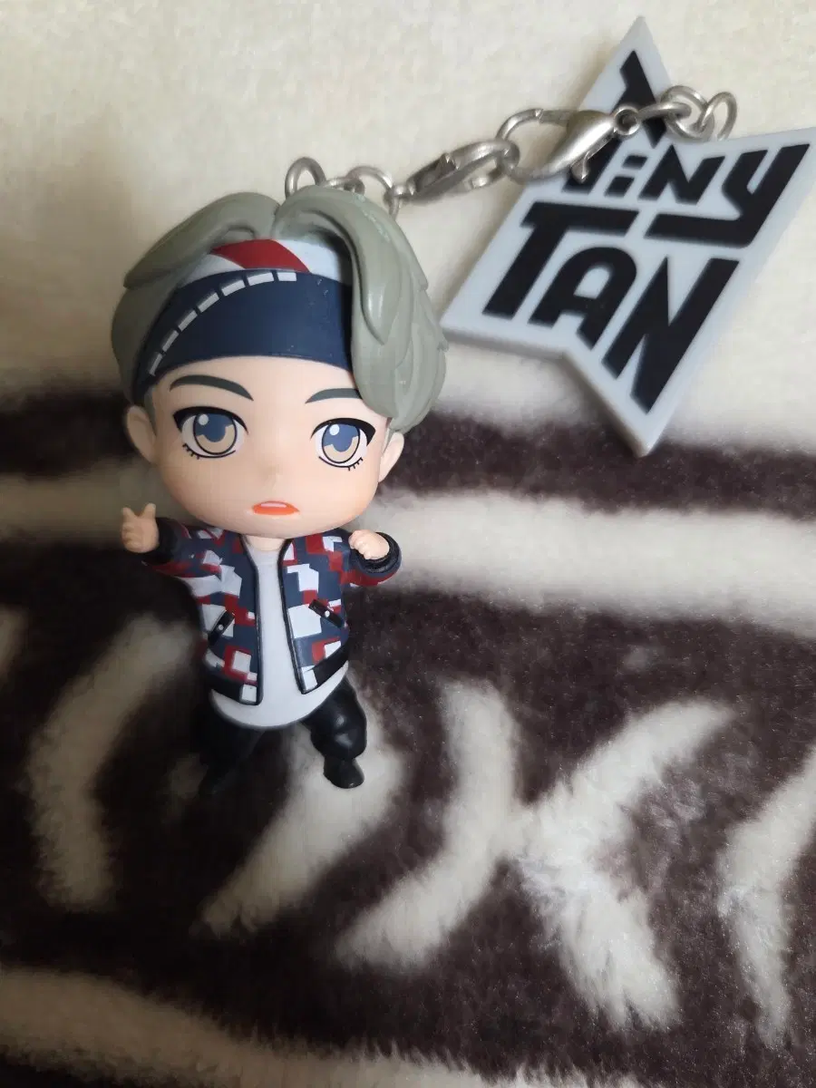 BTS TinyTAN Figure Keyring-V 피규어 키링
