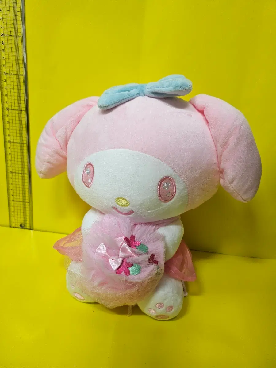 산리오 마이멜로디 벚꽃 부케 인형 25cm 체리블라썸 봉제인형 태그있음 새상품