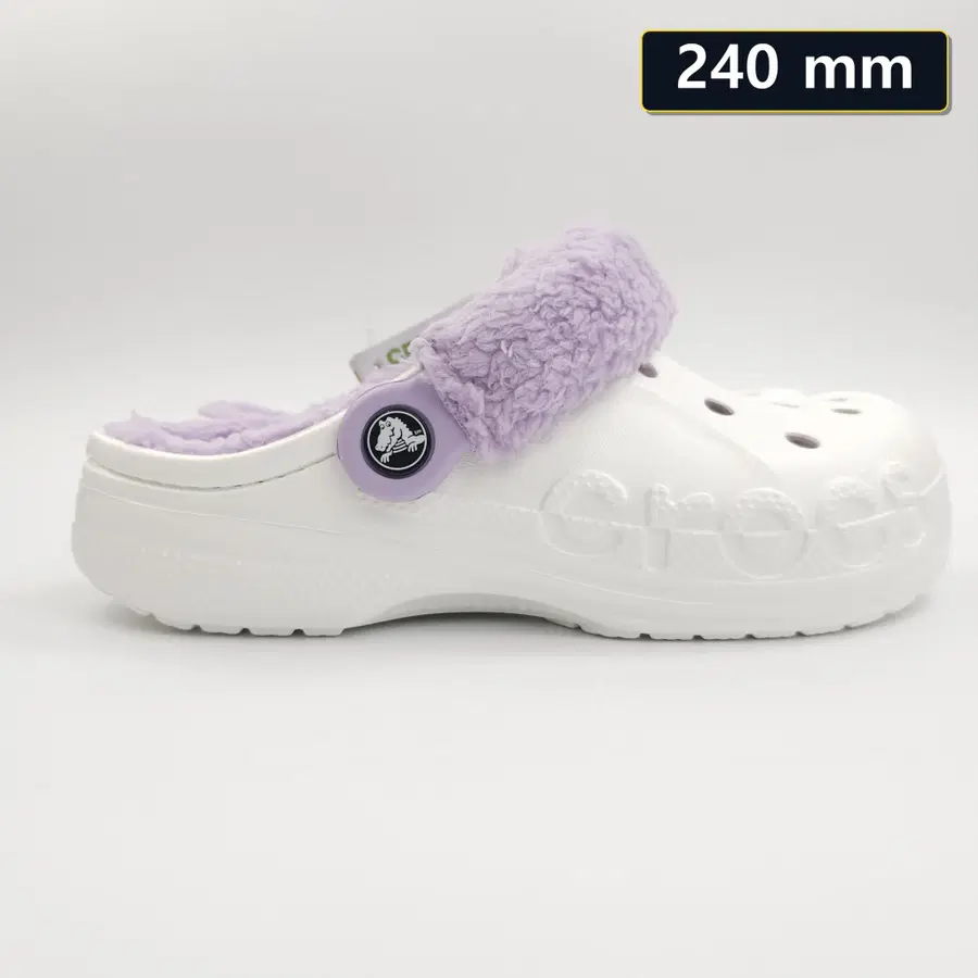크록스 바야 라인드 퍼즈 스트랩 클로그 240mm [206633-577]
