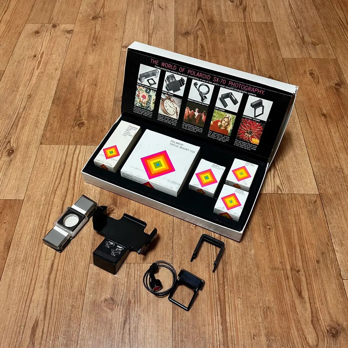 폴라로이드 필름 카메라 Polaroid SX-70 악세사리 세트