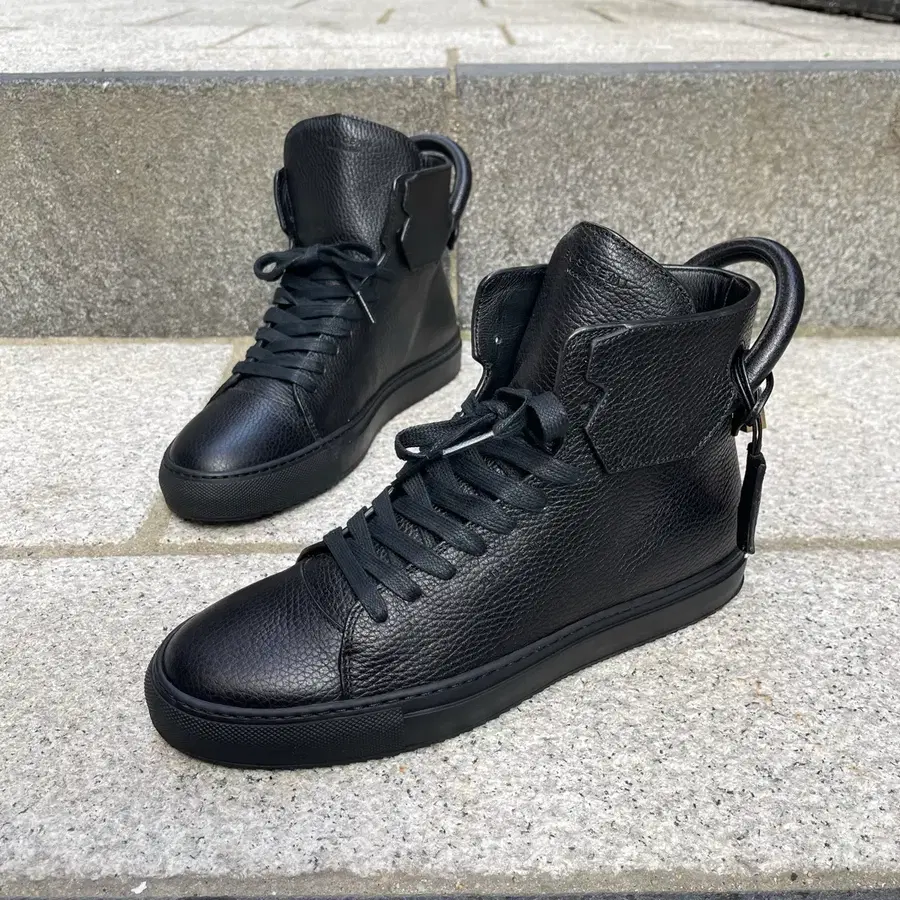 [41] Buscemi 125MM 레더 하이탑 스니커즈 (260~265)