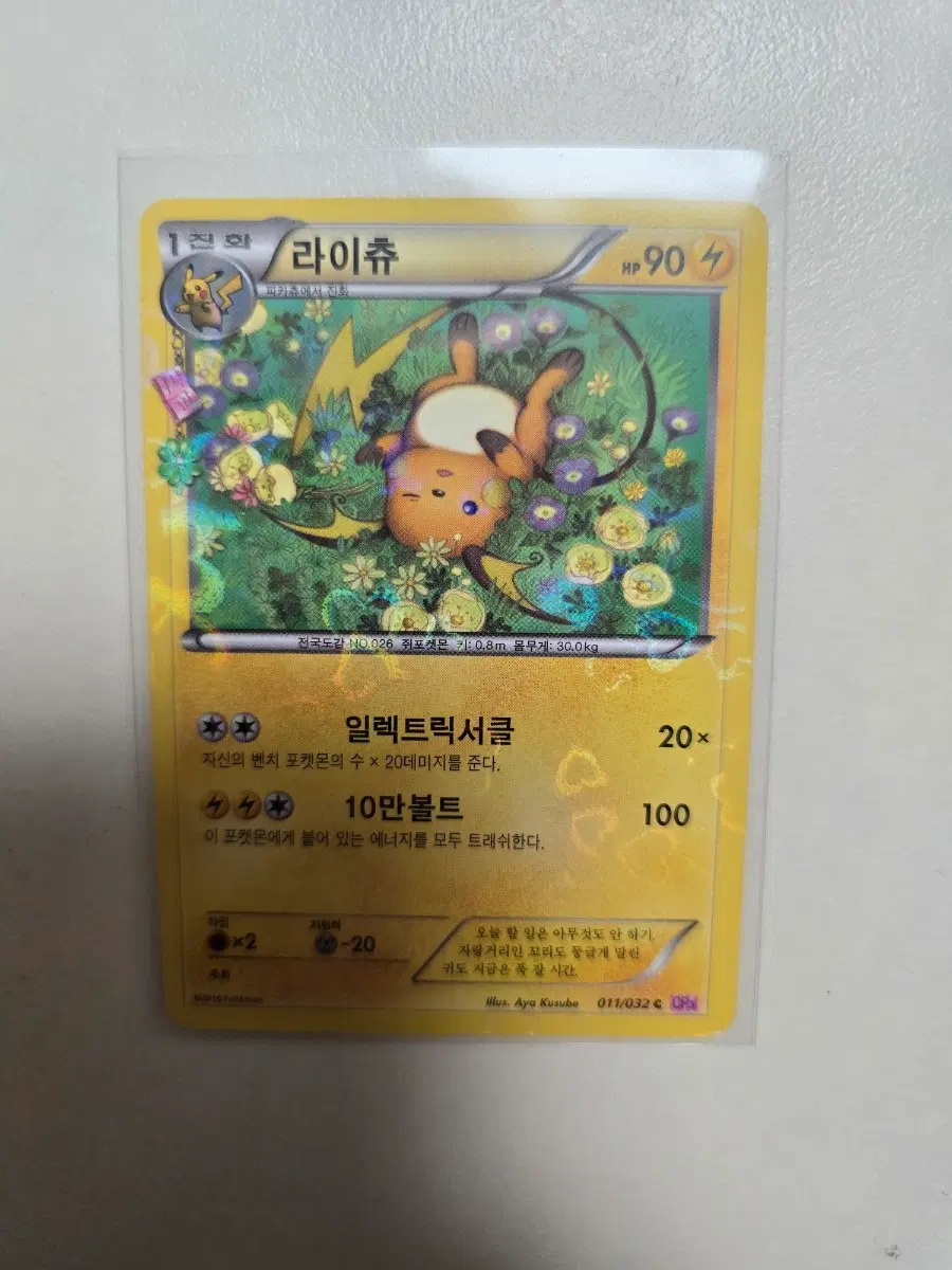 포켓심쿵 라이츄