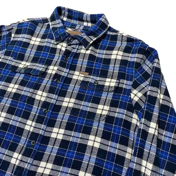 90s ORVIS 헤비 플란넬 셔츠 고배색 XL