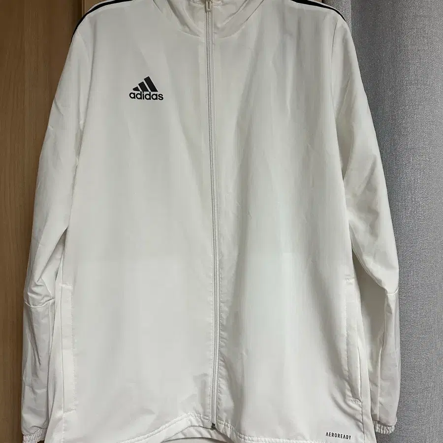 아디다스 바람막이 2XL 화이트