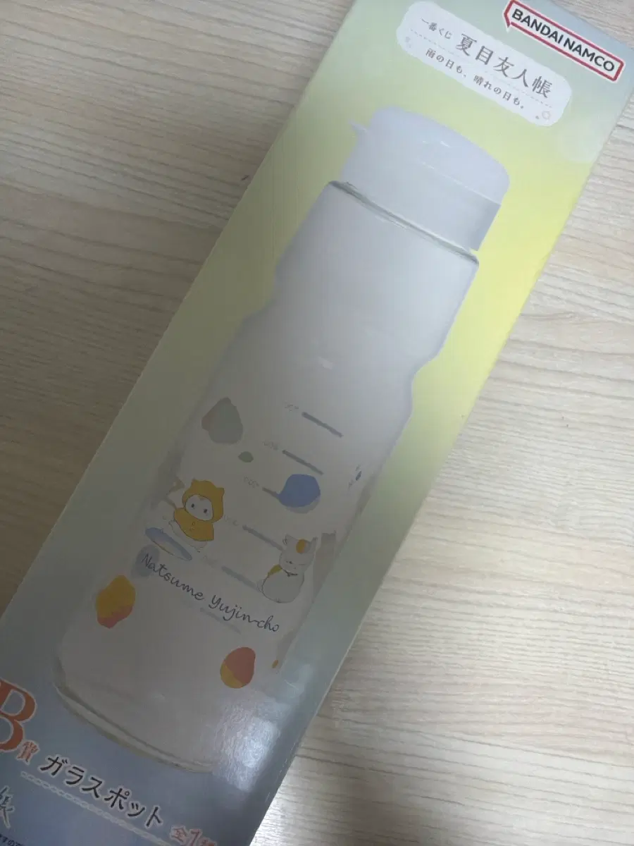 미개봉 배포) 나츠메 우인장 제일복권 b상 유리포트 이치방쿠지