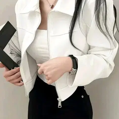 크롭 자켓