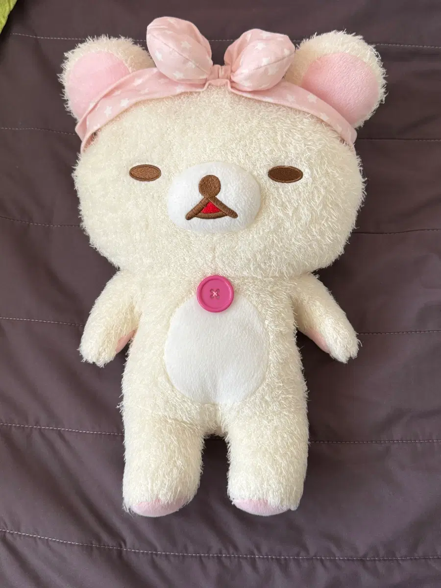 코리락쿠마 헤어밴드 낮잠 인형 레어 고전