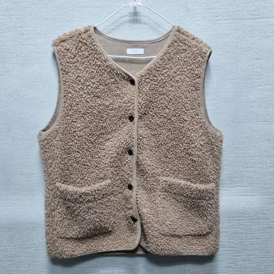 타016 뽀글이 조끼