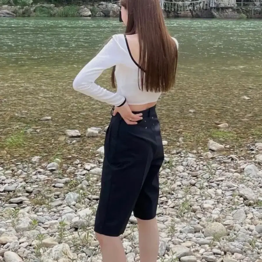 메종 마르지엘라 울 버뮤다팬츠 오눅 팬츠