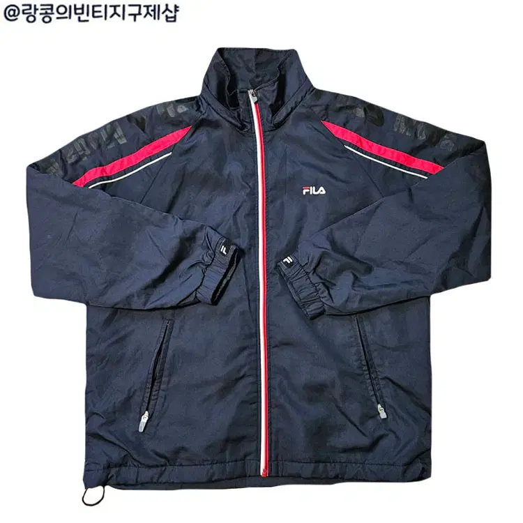 휠라 빈티지 스트릿 바람막이 자켓