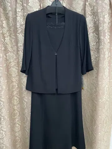 여름 블랙 포멀 셋업 시원한 얇은 소재