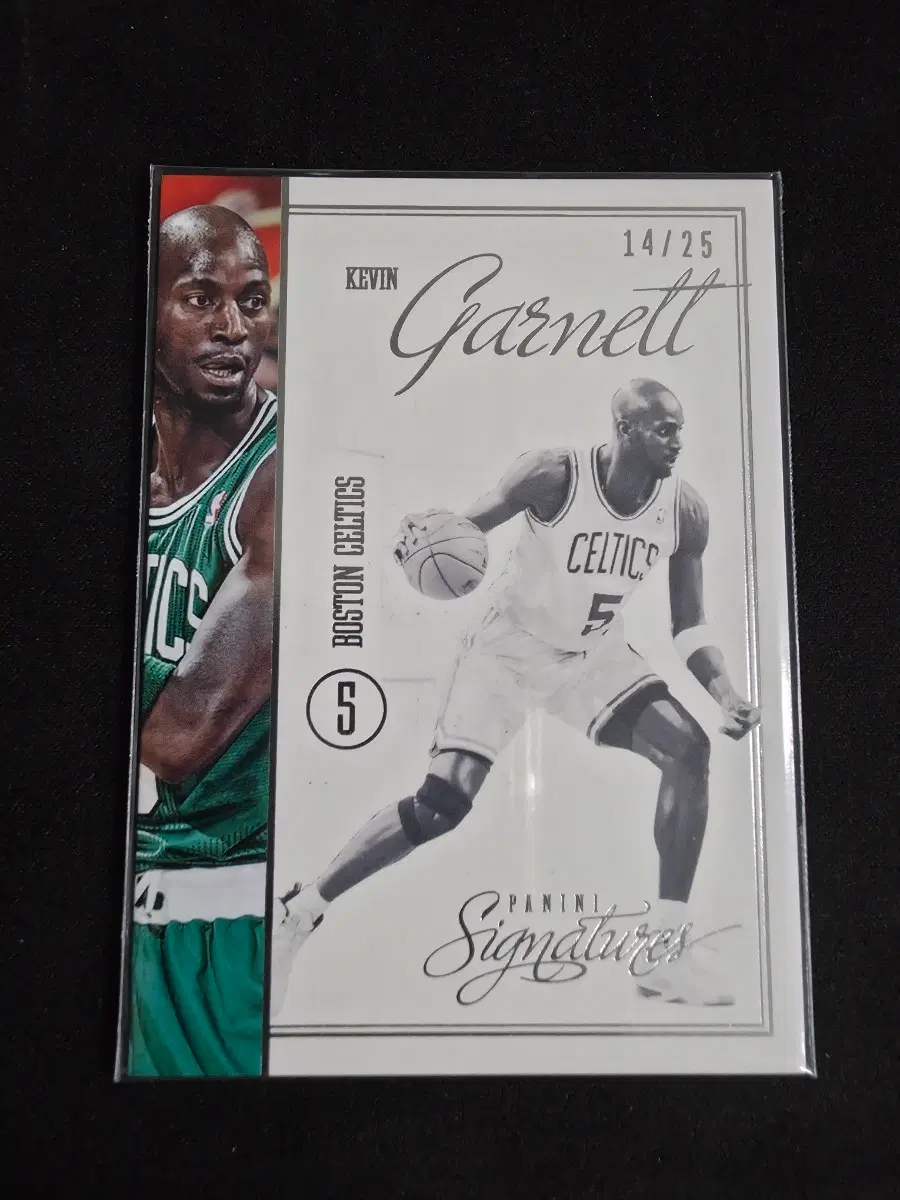 2012-13 Panini Signatures Basketball kevin garnett #25