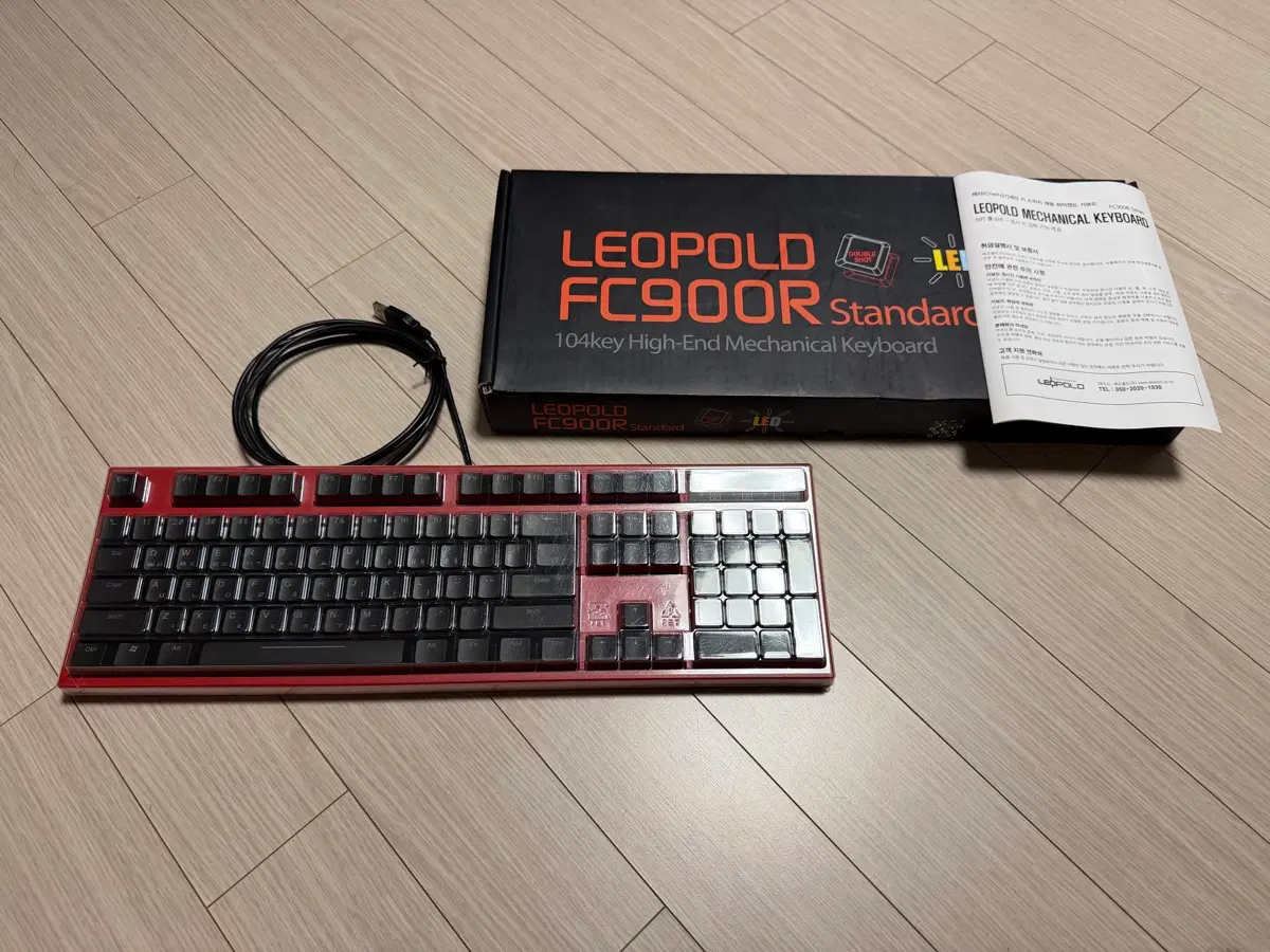 필코 fc900r 이탈리안레드 (청축) 팜니다
