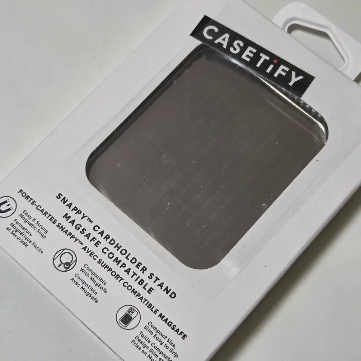 CASETiFY 케이스티파이 맥세이프 카드홀더 카드지갑 거치대 snappy