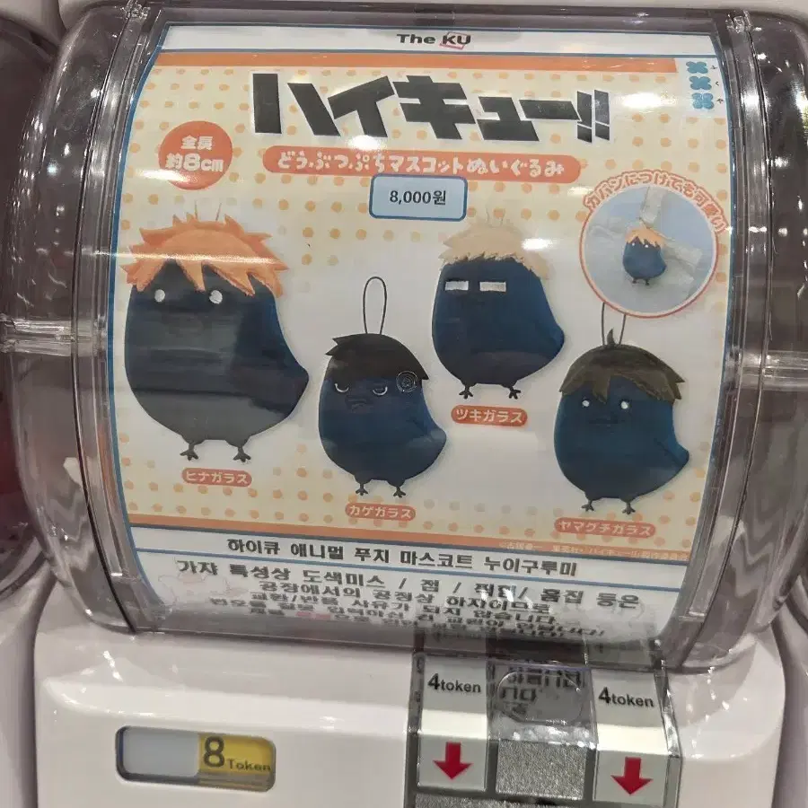 하이큐 애니멀 푸치 마스코트