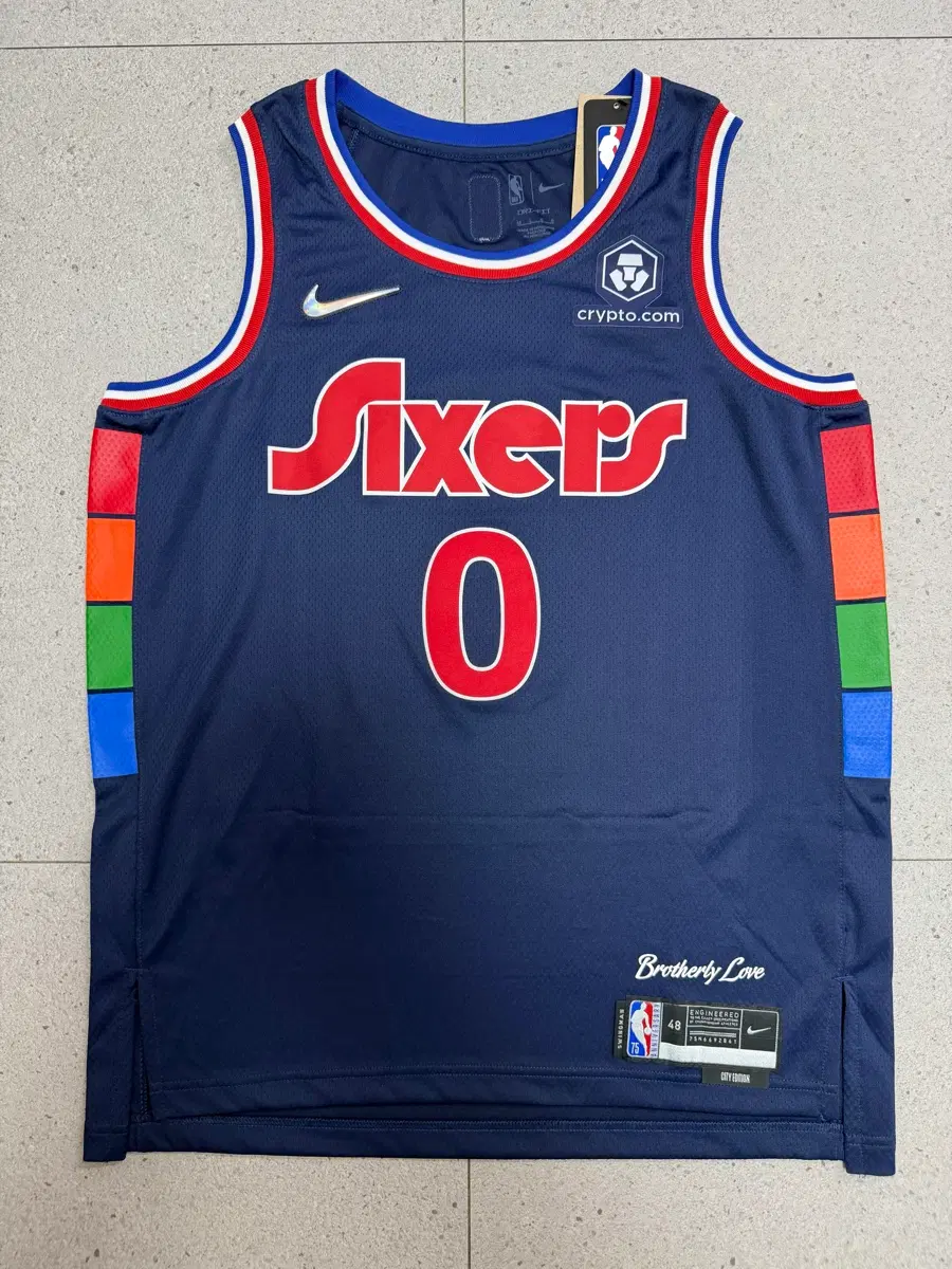 나이키 필라델피아 76ers 타이리스 맥시 사인유니폼 48