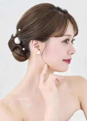 annan wedding 펄 헤어핀 웨딩 헤어 액세서리