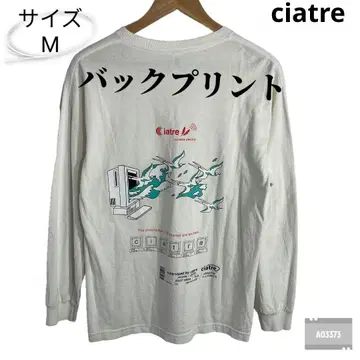 [ ciatre ] ALSTYLE 백프린트 스트릿 맨투맨