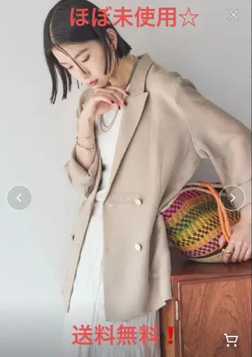 DOUX ARCHIVES 테일러드 자켓 베이지 38