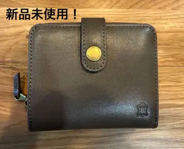 BELLIES YORK 이단 접이식 지갑 차콜 그레이