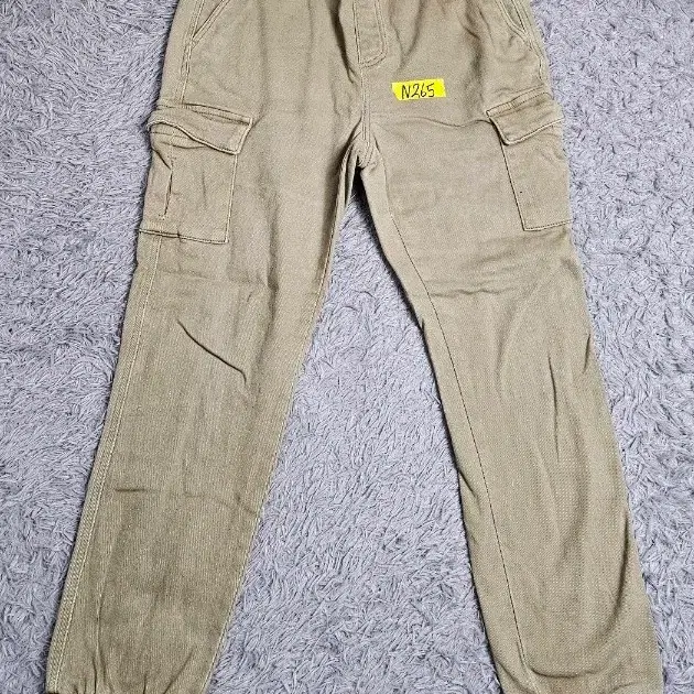 지프 JEEP 카고 조거 팬츠 베이지 28 N265