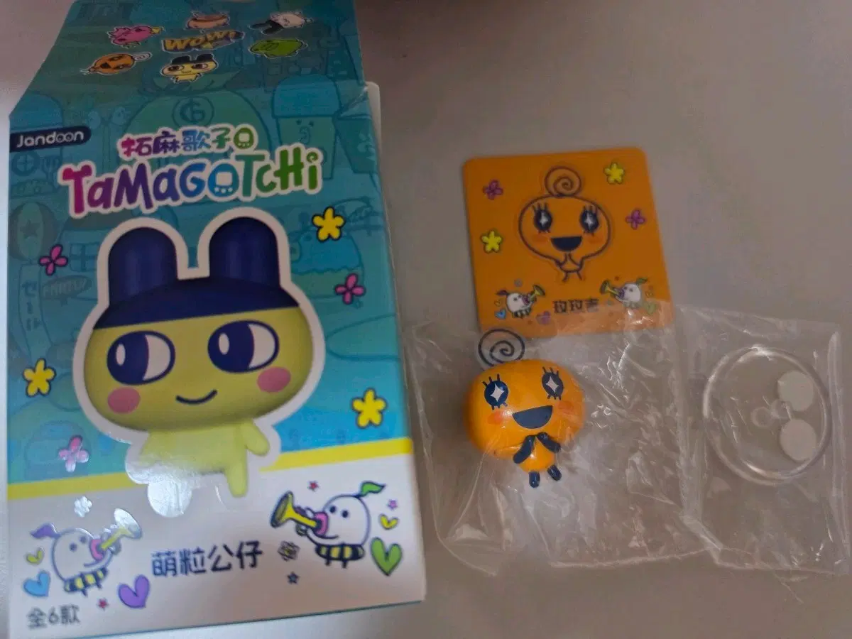 다마고치 메메치 미니 피규어