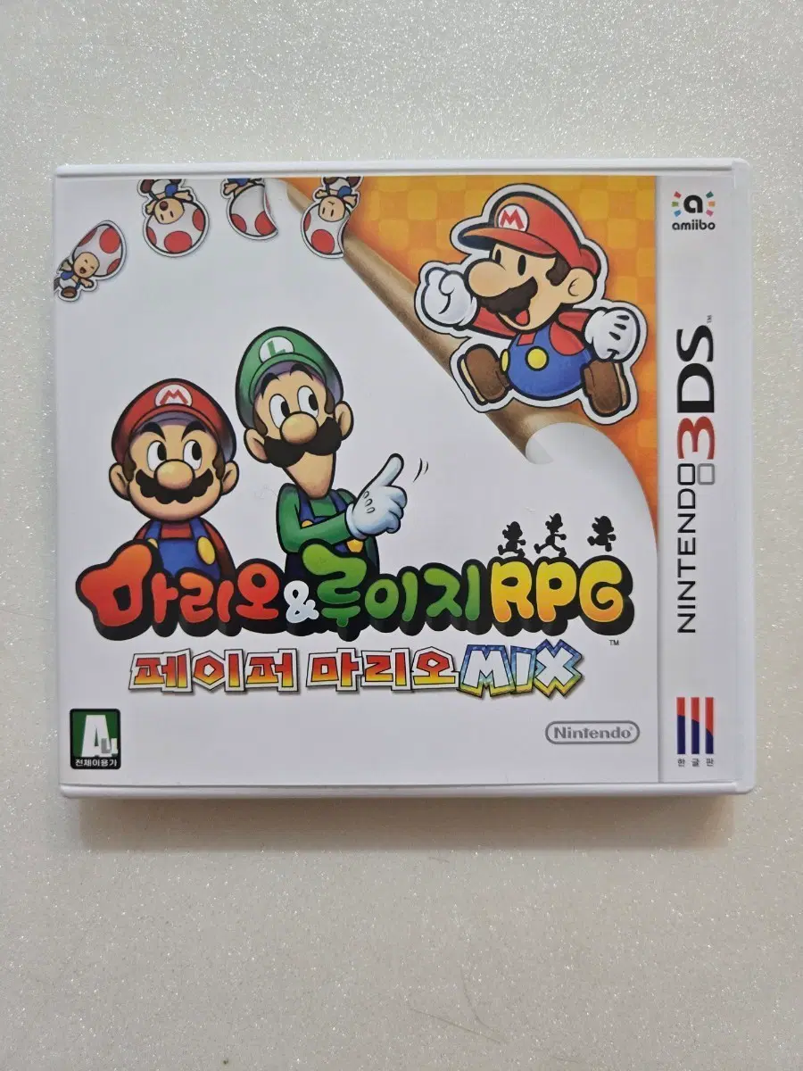 닌텐도 3DS 마리오&루이지 RPG 페이퍼 마리오 MIX