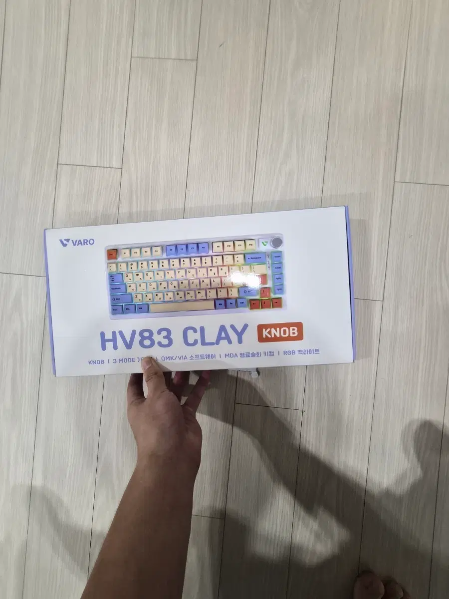 VARO HV83 CLAY 키보드
