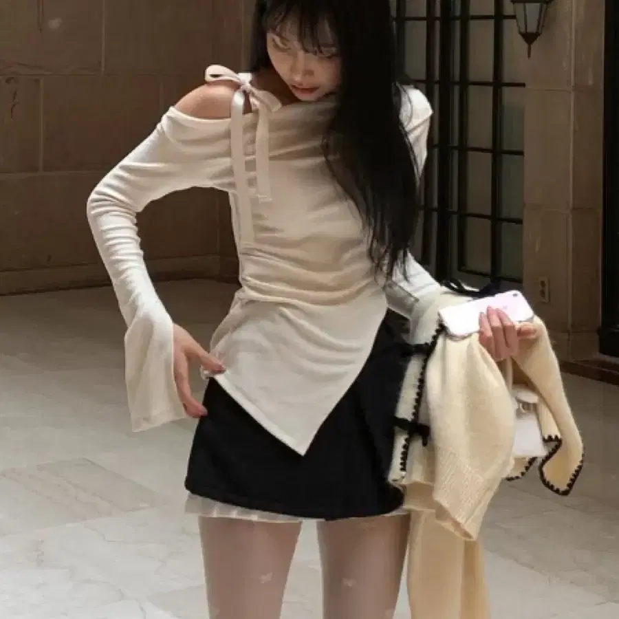 클라우드이모션 케이크 언더 프릴 스커트